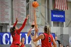 WBBall vs BSU  Wheaton College women's basketball vs Bridgewater State University. - Photo By: KEITH NORDSTROM : Wheaton, basketball